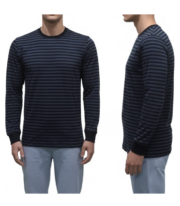 Men’s Stripe T- Shirt Long Sleeve