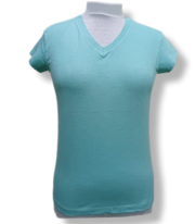 Ladies Top Short Sleeve, Cotton Rich - Image 7
